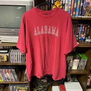VINTAGE 90s ALABAMA EMBROIDERED MEN SINGLE STITCH T-SHIRT XL USA